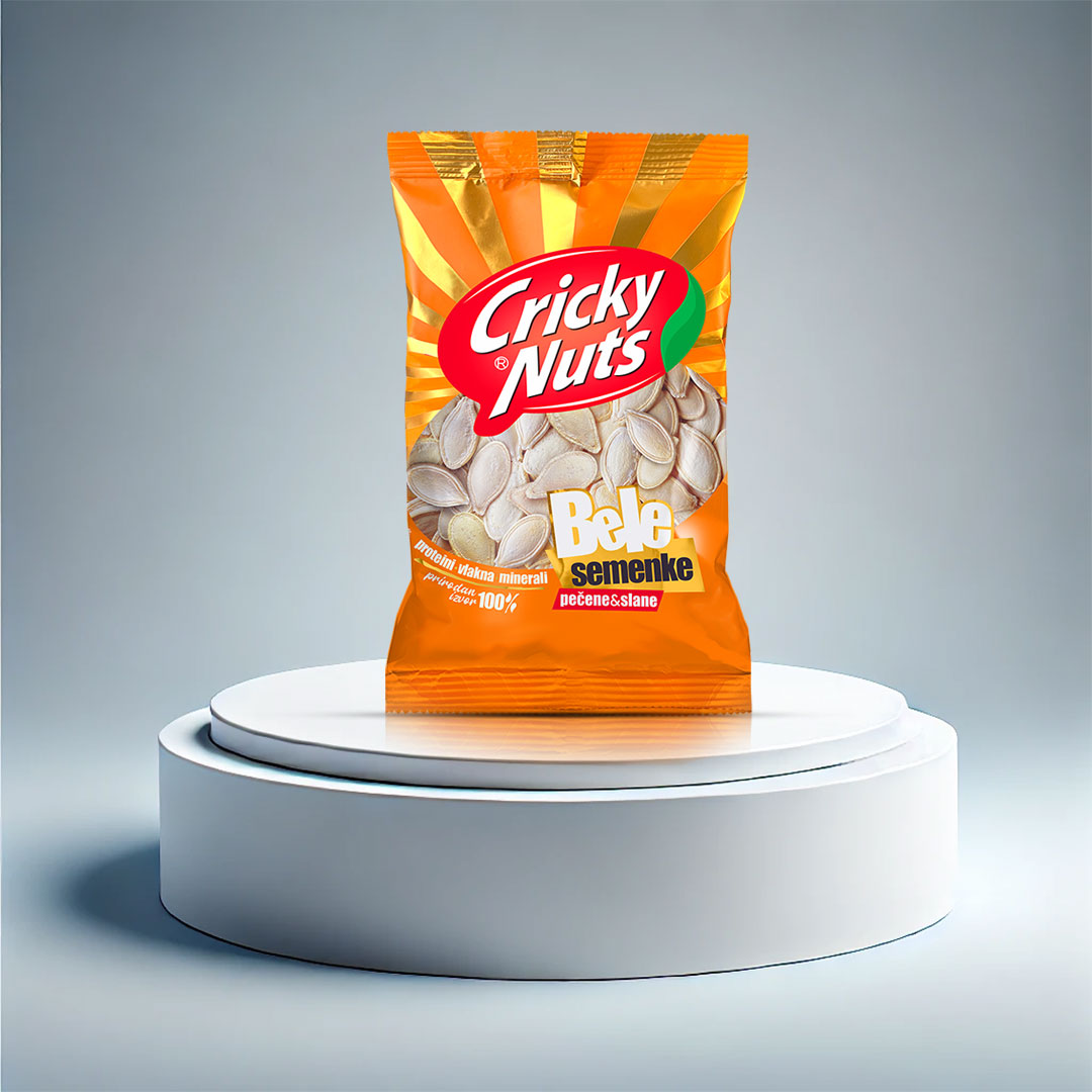 Bele semenke 150g • Cricky Nuts