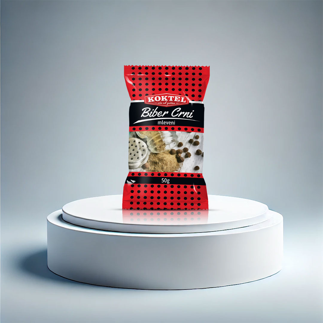 Biber crni mleveni 50g • Koktel