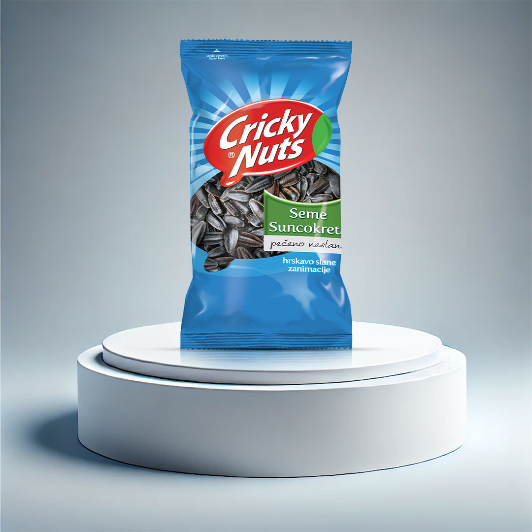 Crni neslani suncokret 200g • Cricky Nuts
