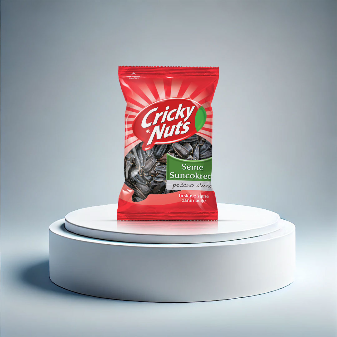 Crni slani suncokret 40g • Cricky Nuts
