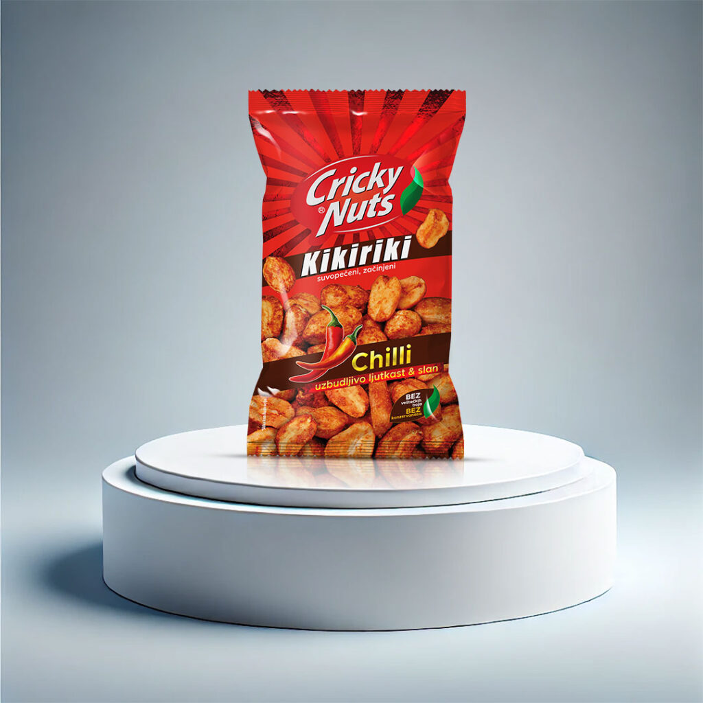 Kikiriki Chilli 75g • Cricky Nuts