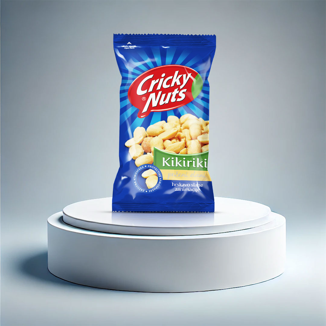 Kikiriki slani 85g • Cricky Nuts