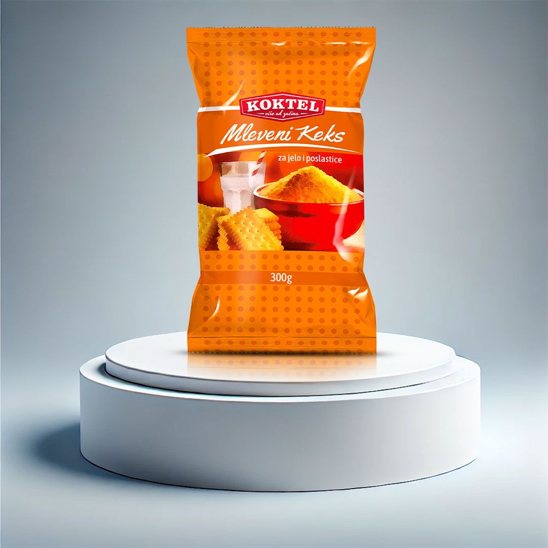 Mleveni Keks 300g • Koktel