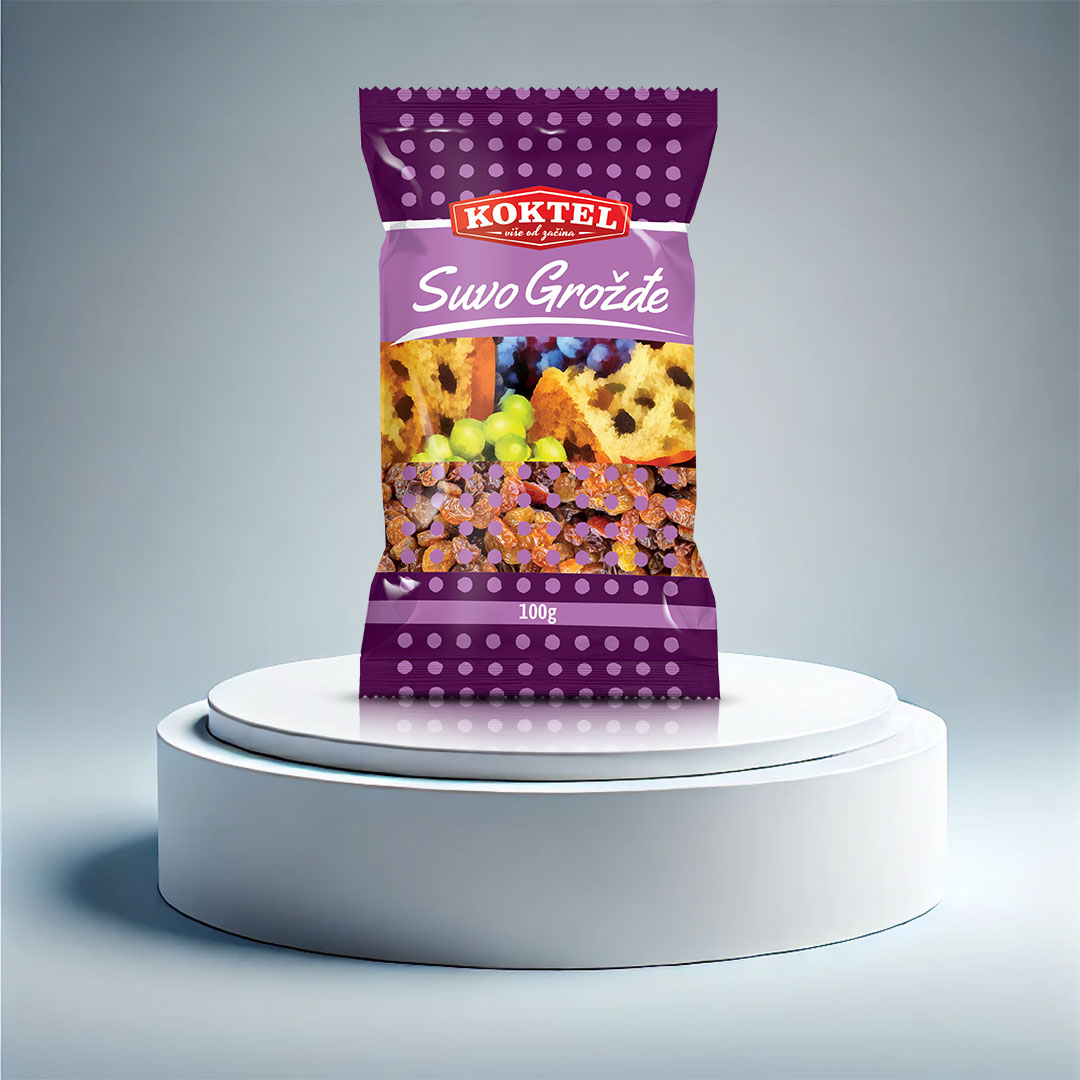 Suvo Grožđe 100g • Koktel